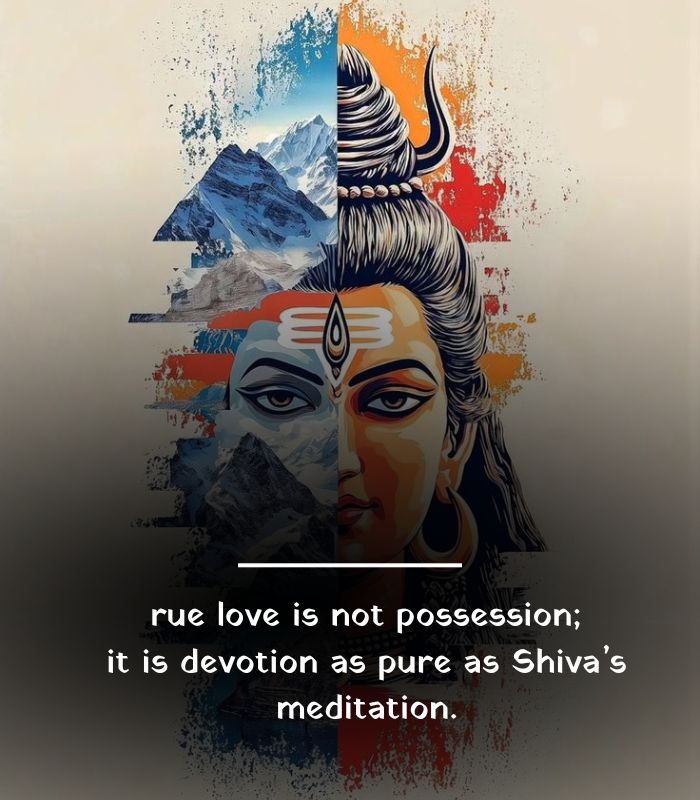 Deep lord shiva quotes on love