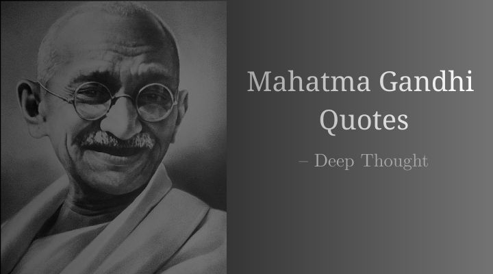 Mahatma gandhi quotes in english