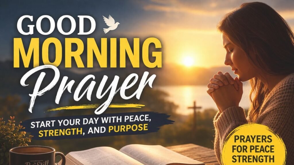 Good Morning Prayer : Start Your Day with Peace, Strength, and Purpose