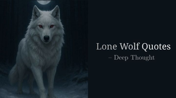 Lone Wolf Quotes
