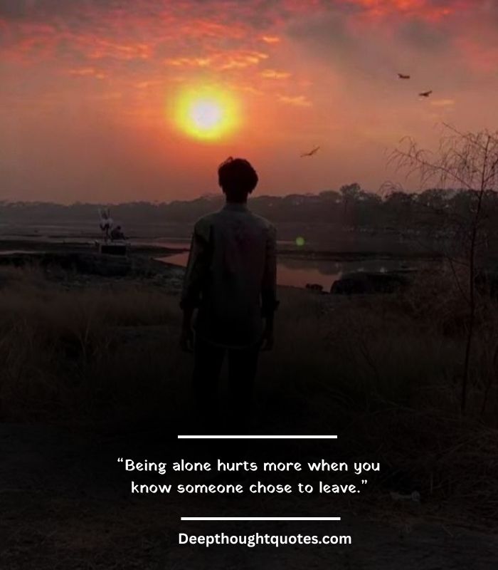 alone sad quotes in english