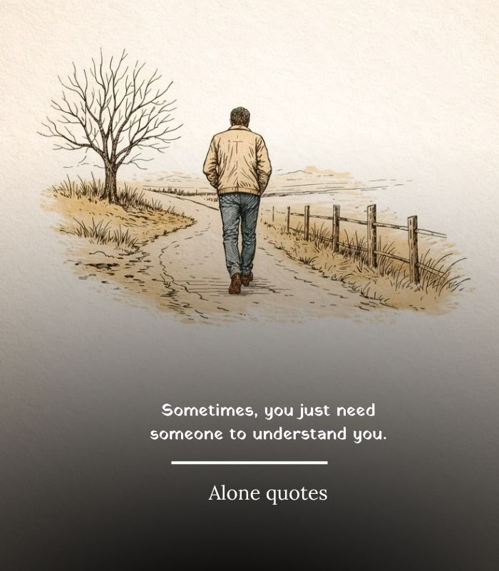 Feeling Alone Thoughts in English