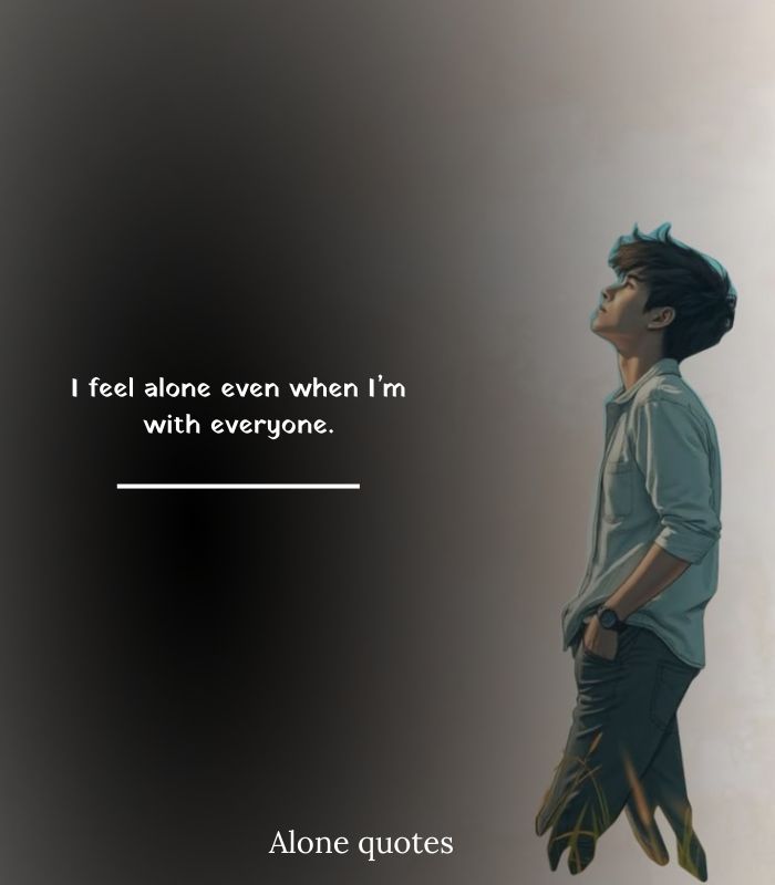 Sad Alone Thoughts in English