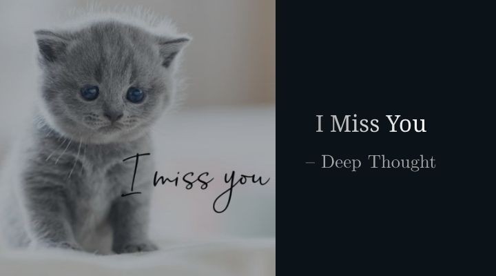 how to say I miss you in different ways