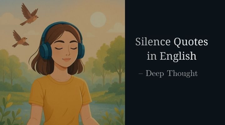Silence Quotes in English