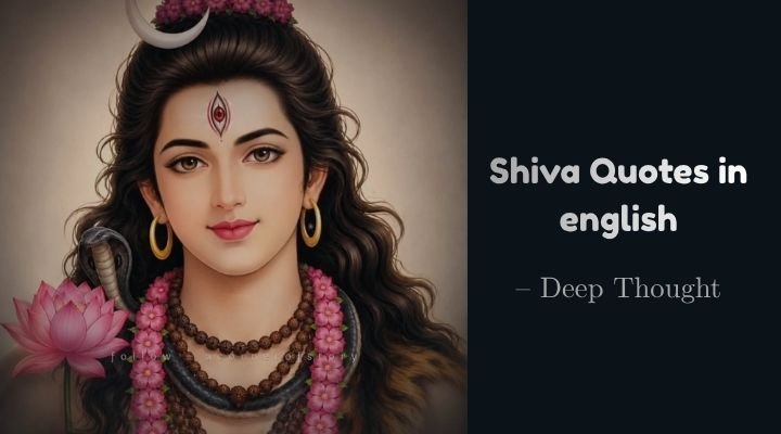 Shiva Quotes in english